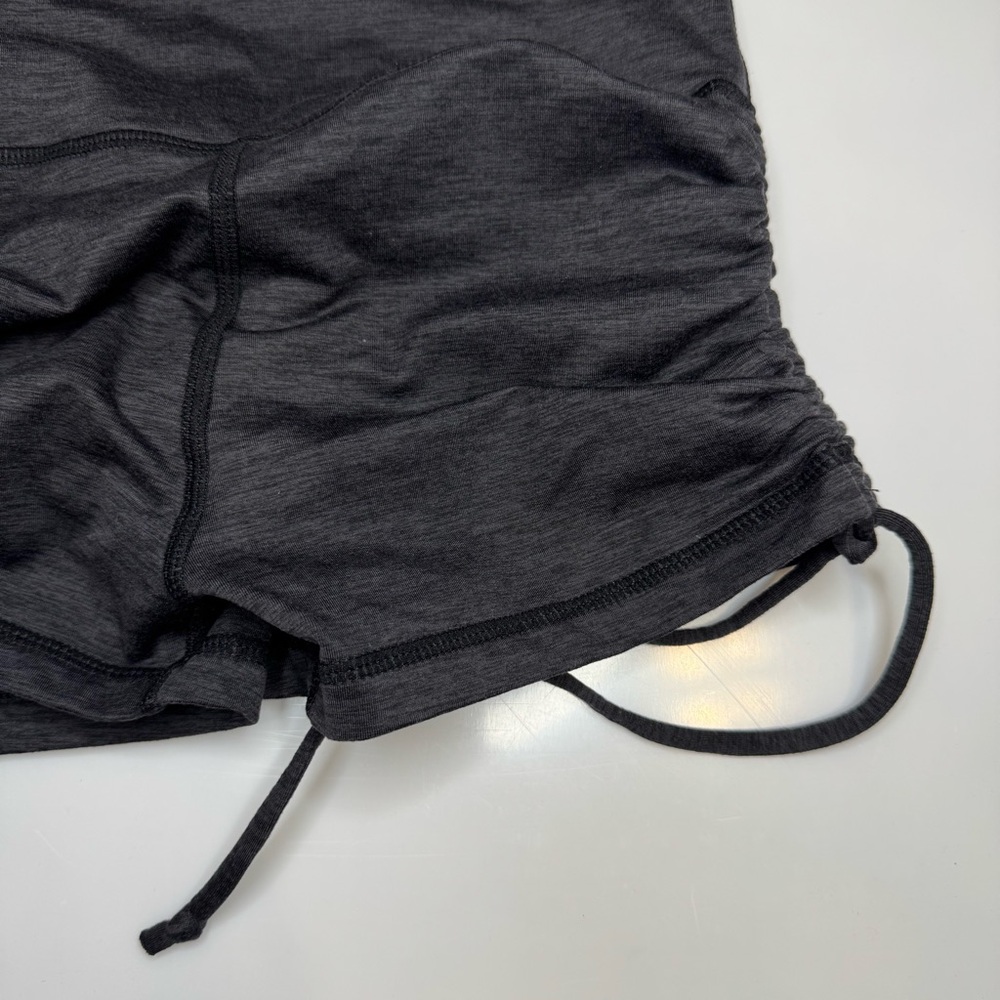 Muscle Nation Rouched Drawstring Athletic Shorts - Picture 4 of 7